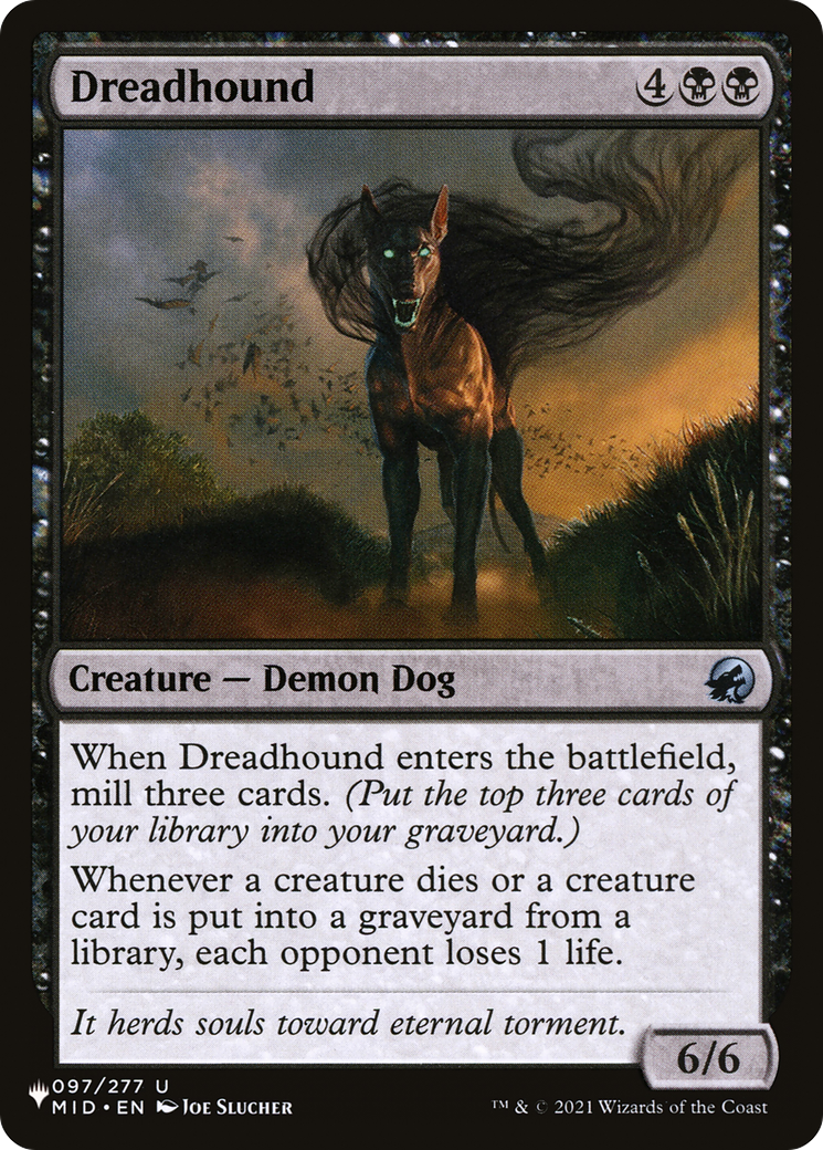 Dreadhound (LIST-MID-97) - The List