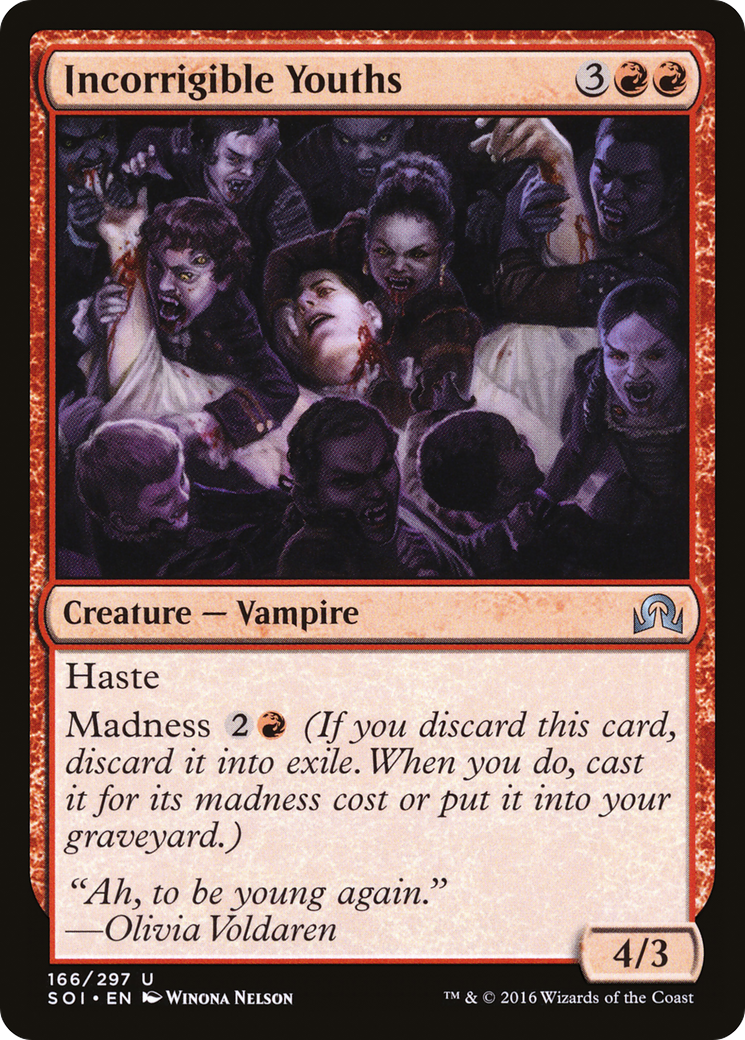 Incorrigible Youths (SOI-166) - Shadows over Innistrad Foil