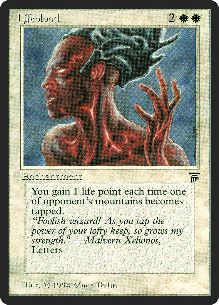 Lifeblood (LEG-) - Legends