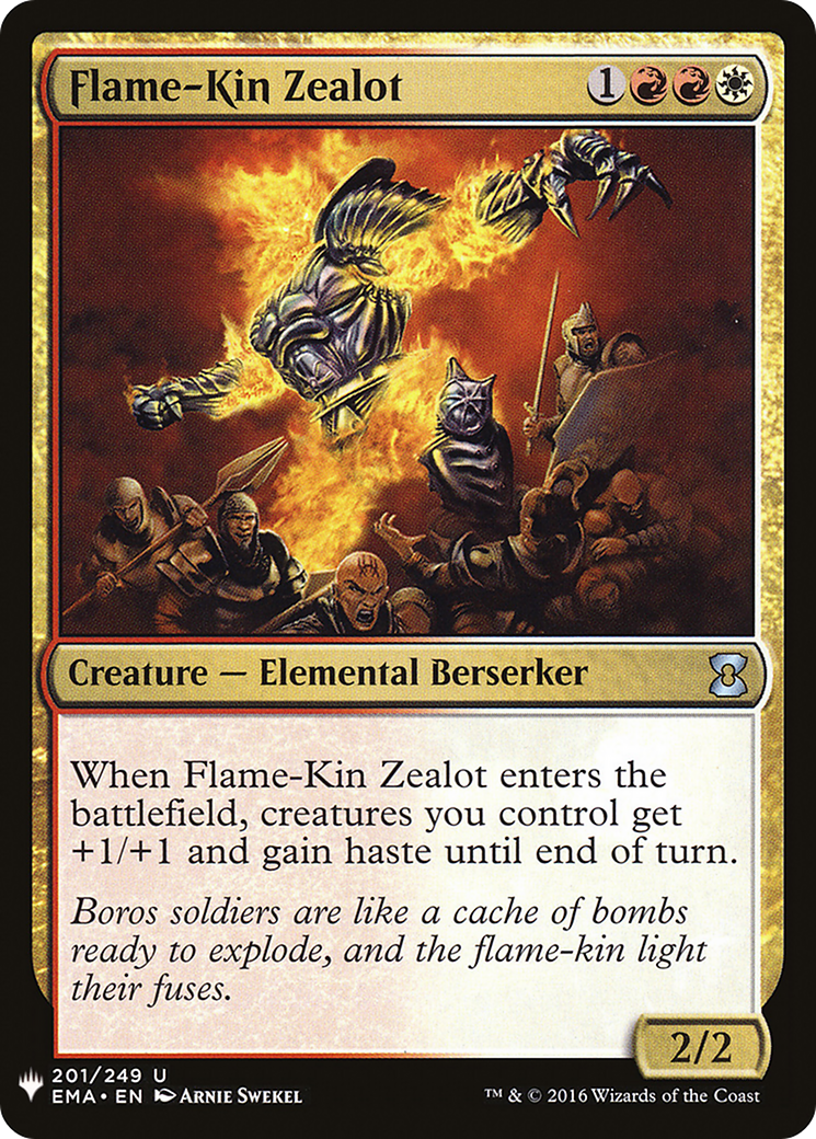 Flame-Kin Zealot (LIST-EMA-201) - The List