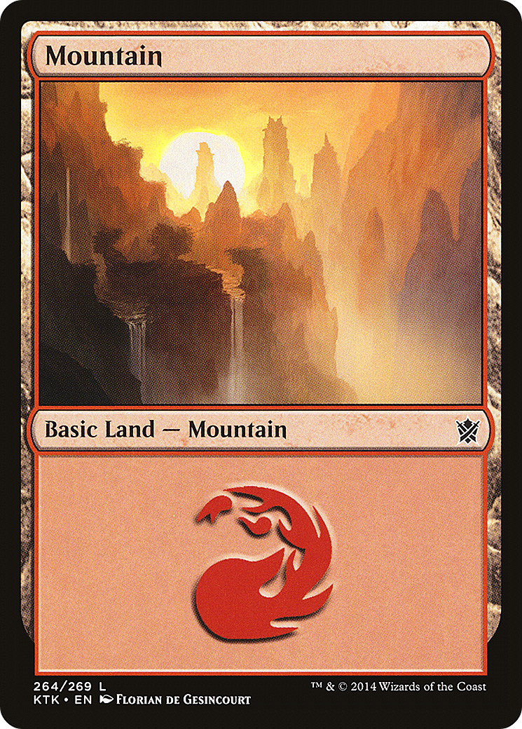 Mountain (264) (KTK-264) - Khans of Tarkir