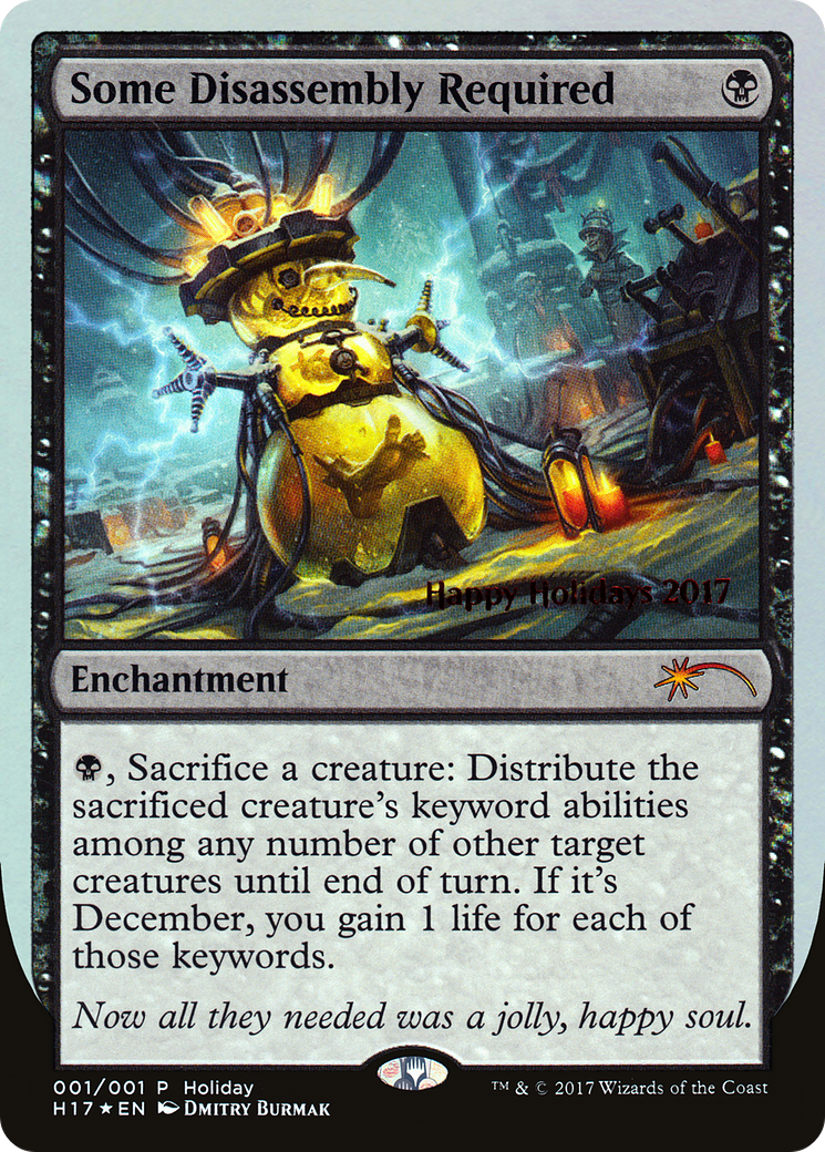 Some Disassembly Required (SPECIAL-001) - Happy Holidays Foil