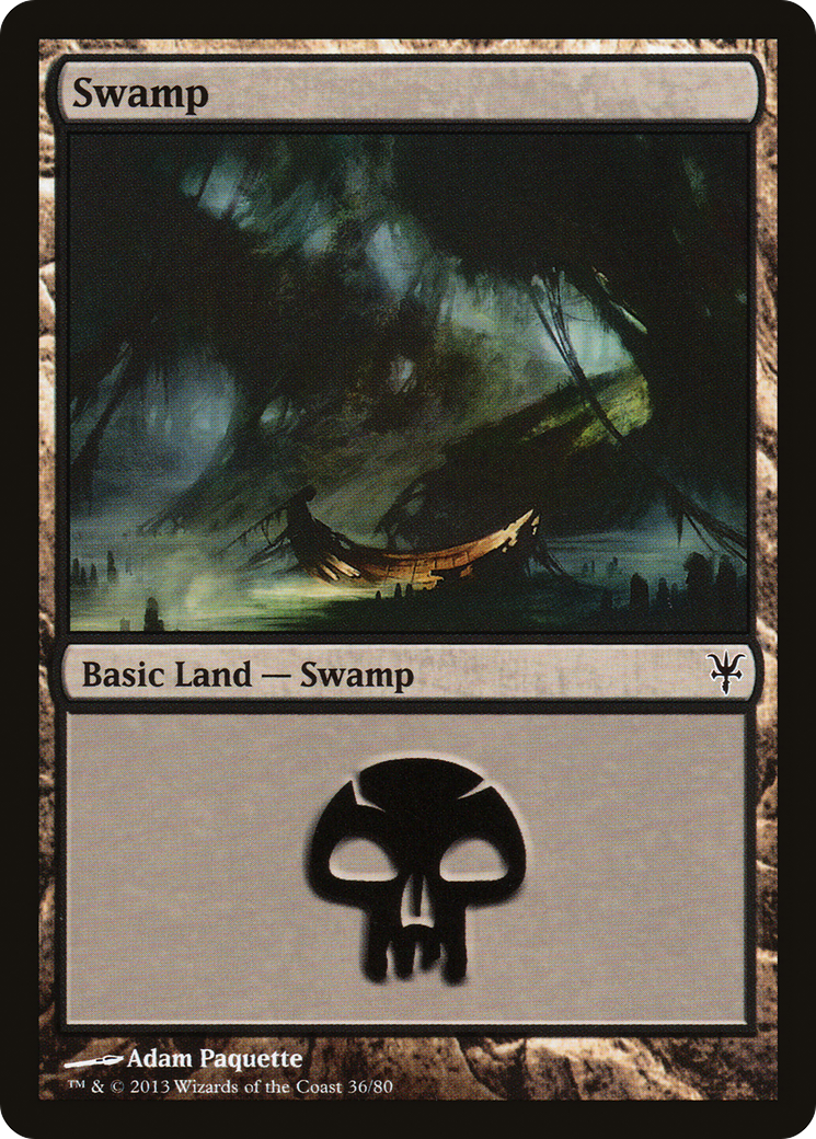 Swamp (36) (DDK-036) - Duel Decks: Sorin vs. Tibalt