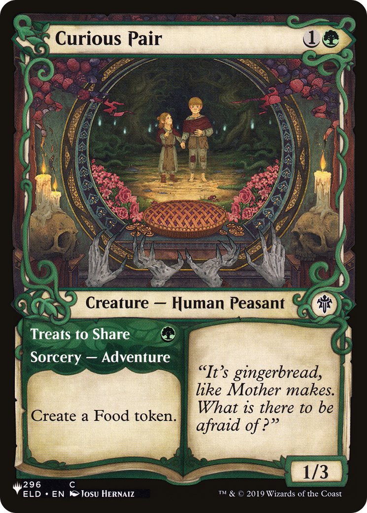 Curious Pair (Showcase) (LIST-ELD-296) - The List: (Showcase)