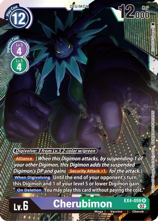 Cherubimon - EX4-059 (EX4-059) - Alternative Being Booster Foil