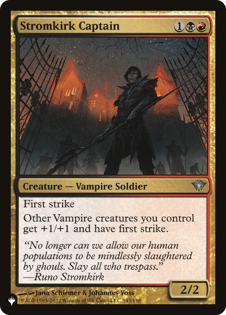 Stromkirk Captain (LIST-DKA-143) - The List