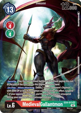MedievalGallantmon (Alternate Art) (EX4-013) - Alternative Being Booster Foil