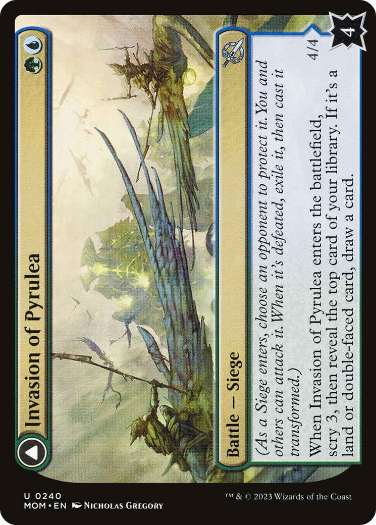 Invasion of Pyrulea (MOM-240) - March of the Machine Foil