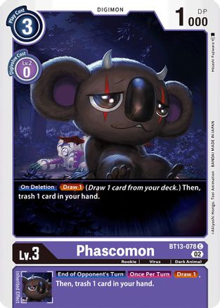Phascomon (BT13-078) - Versus Royal Knights