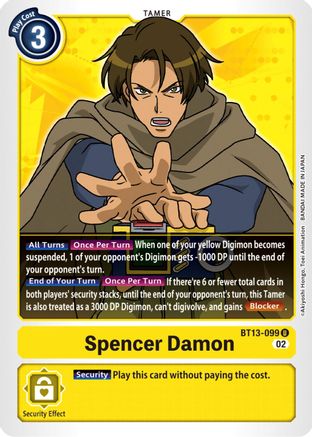 Spencer Damon (BT13-099) - Versus Royal Knights