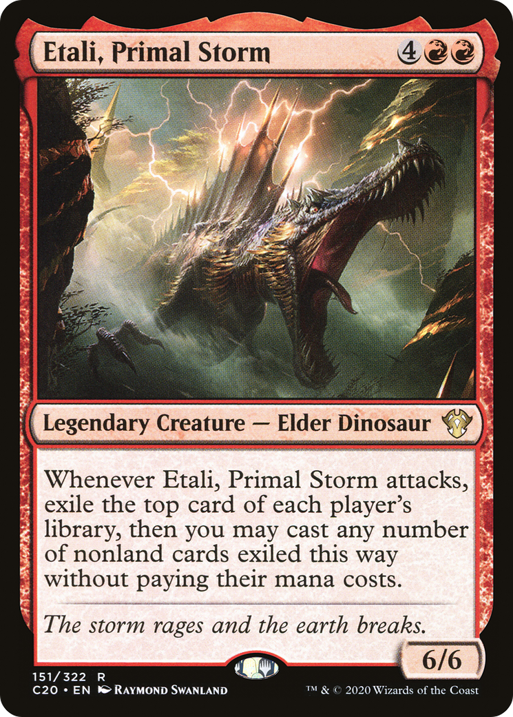 Etali, Primal Storm (C20-151) - Commander 2020