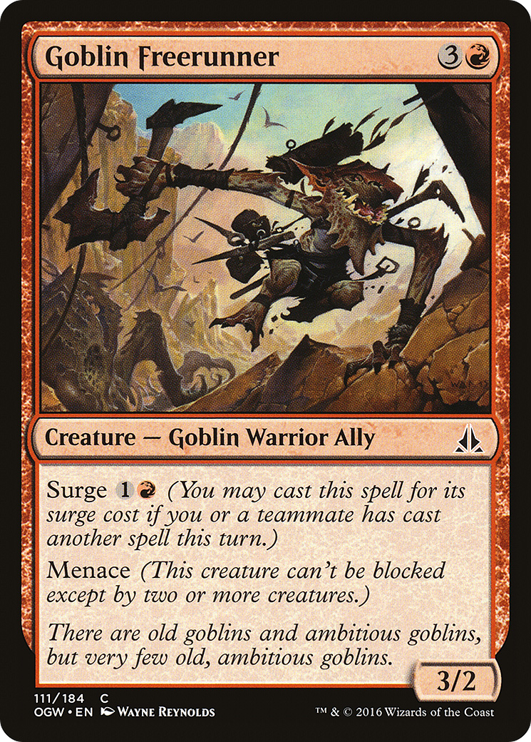 Goblin Freerunner (OGW-111) - Oath of the Gatewatch Foil