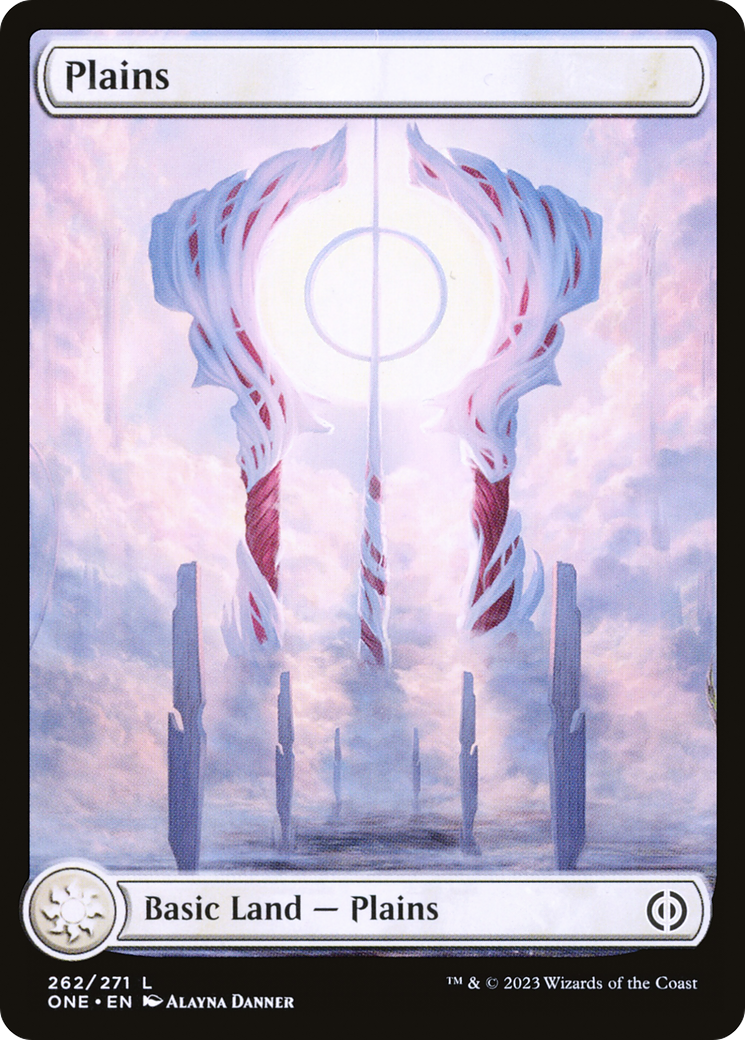 Plains (262) - Full Art (ONE-262) - Phyrexia: All Will Be One