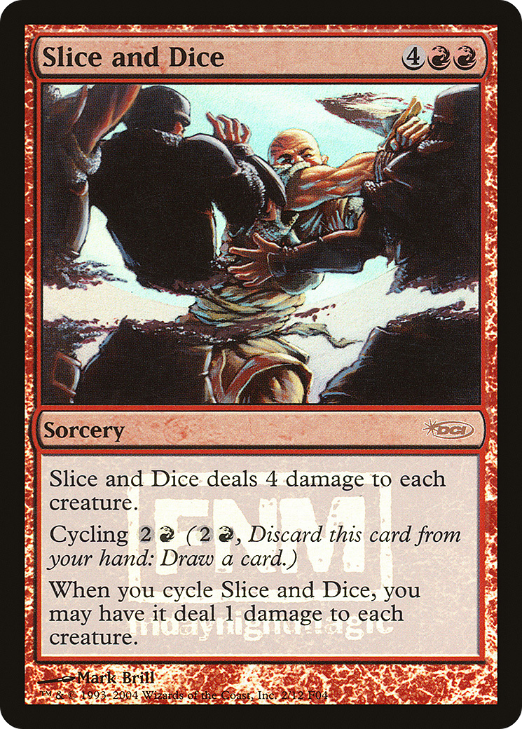 Slice and Dice (FNM-) - Friday Night Magic 2004 Foil