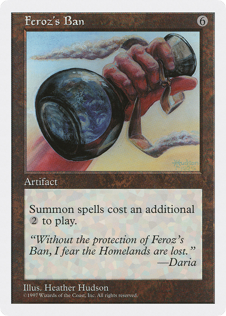 Feroz's Ban (5ED-) - Fifth Edition