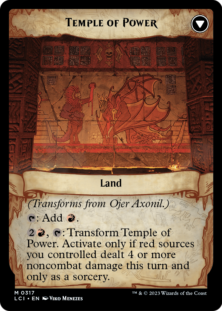 Ojer Axonil, Deepest Might (Showcase) (LCI-317) - The Lost Caverns of Ixalan: (Showcase) Foil