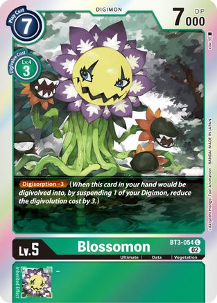 Blossomon (Resurgence Booster Reprint) (BT3-054) - Resurgence Booster Foil