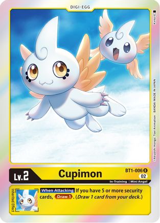 Cupimon (Resurgence Booster Reprint) (BT1-006) - Resurgence Booster Foil