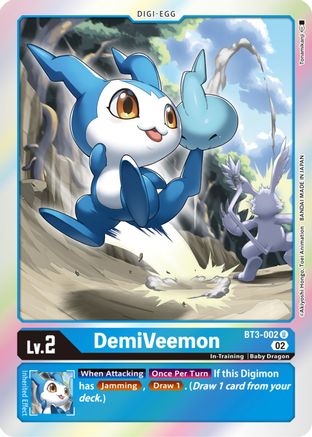 DemiVeemon (Resurgence Booster Reprint) (BT3-002) - Resurgence Booster Foil