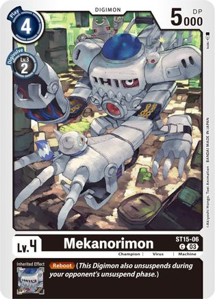 Mekanorimon (ST15-06) - Starter Deck 15: Dragon of Courage