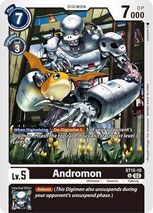 Andromon (ST15-10) - Starter Deck 15: Dragon of Courage