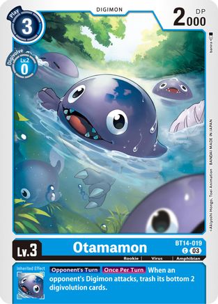 Otamamon (BT14-019) - Blast Ace