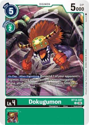 Dokugumon (BT14-047) - Blast Ace