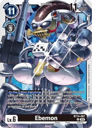 Ebemon (BT14-067) - Blast Ace