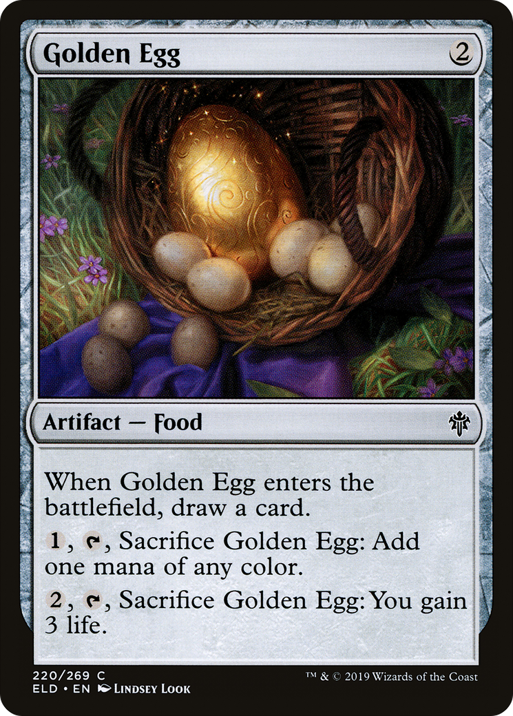 Golden Egg (ELD-220) - Throne of Eldraine