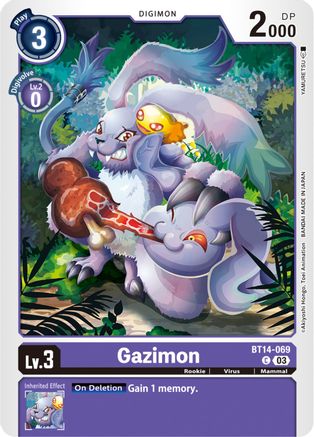 Gazimon (BT14-069) - Blast Ace