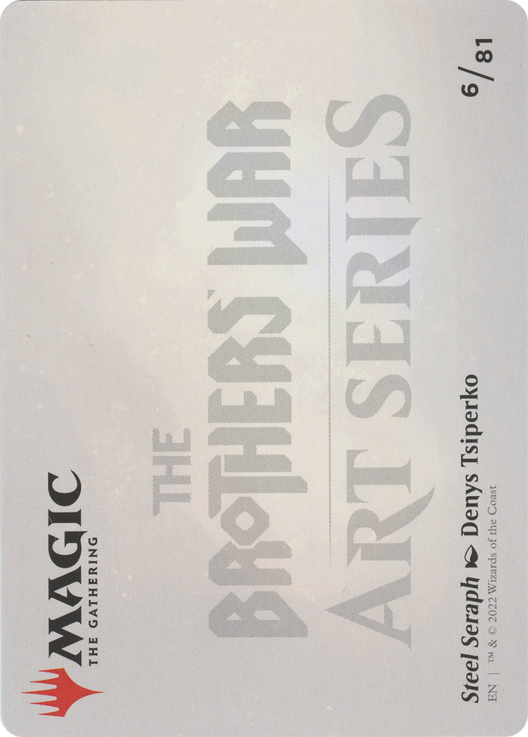 Steel Seraph // Steel Seraph (ABRO-006) - The Brothers' War Art Series (Borderless)