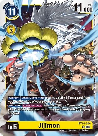 Jijimon (BT14-040) - Blast Ace