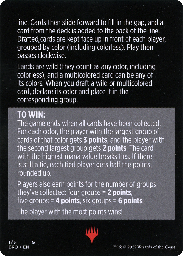Mishra's Manufactory // Mishra's Manufactory (cont'd) (MBRO-001) - The Brothers' War Minigames