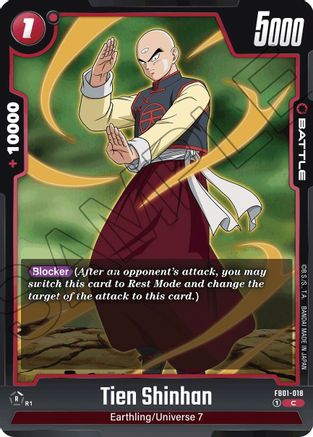 Tien Shinhan - FB01-018 (FB01-018) - Awakened Pulse