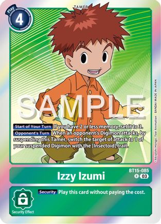 Izzy Izumi (BT15-085) - Exceed Apocalypse Foil