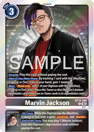 Marvin Jackson (BT15-086) - Exceed Apocalypse Foil