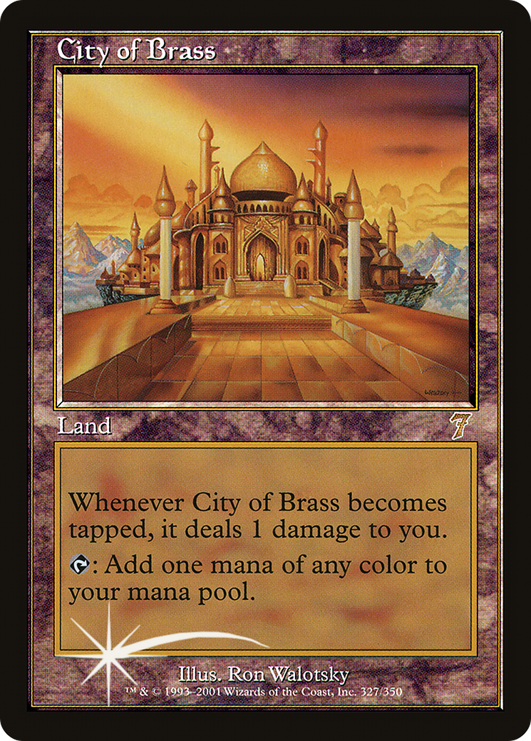 City of Brass (7ED-327★) - 7th Edition
