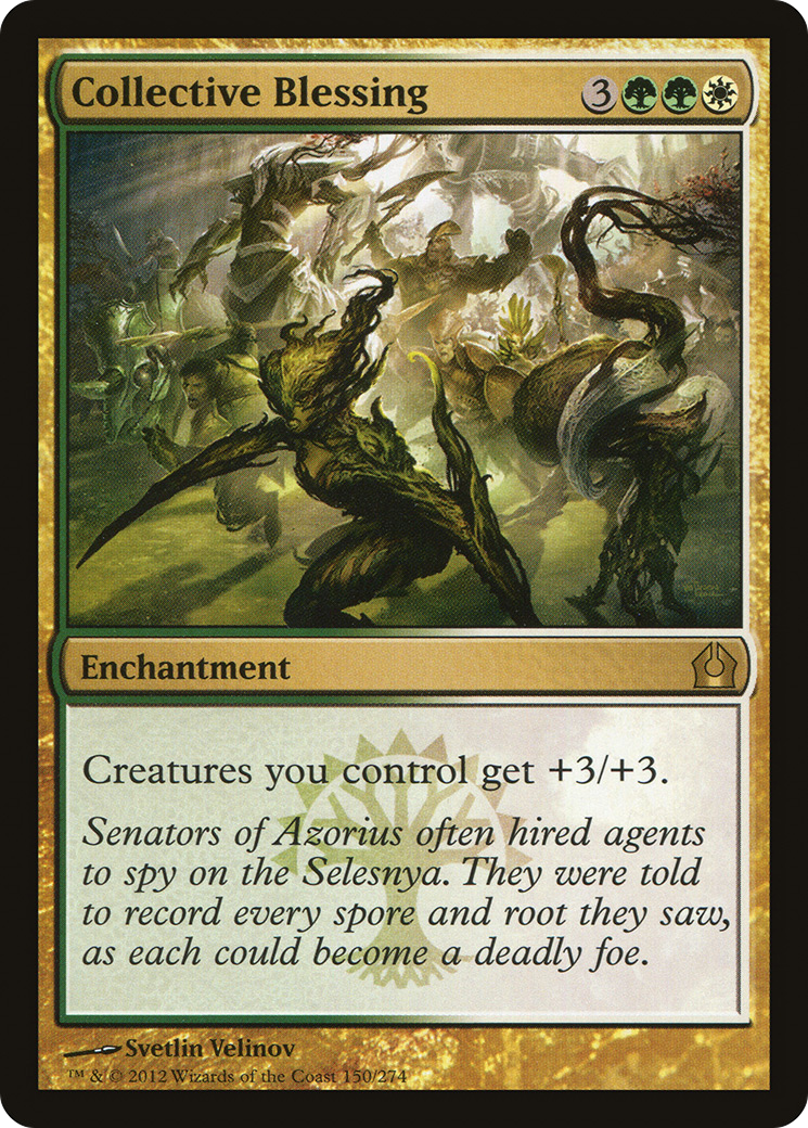 Collective Blessing (RTR-150) - Return to Ravnica Foil