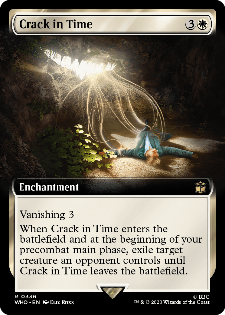 Crack in Time (Extended Art) (WHO-336) - Doctor Who: (Extended Art)