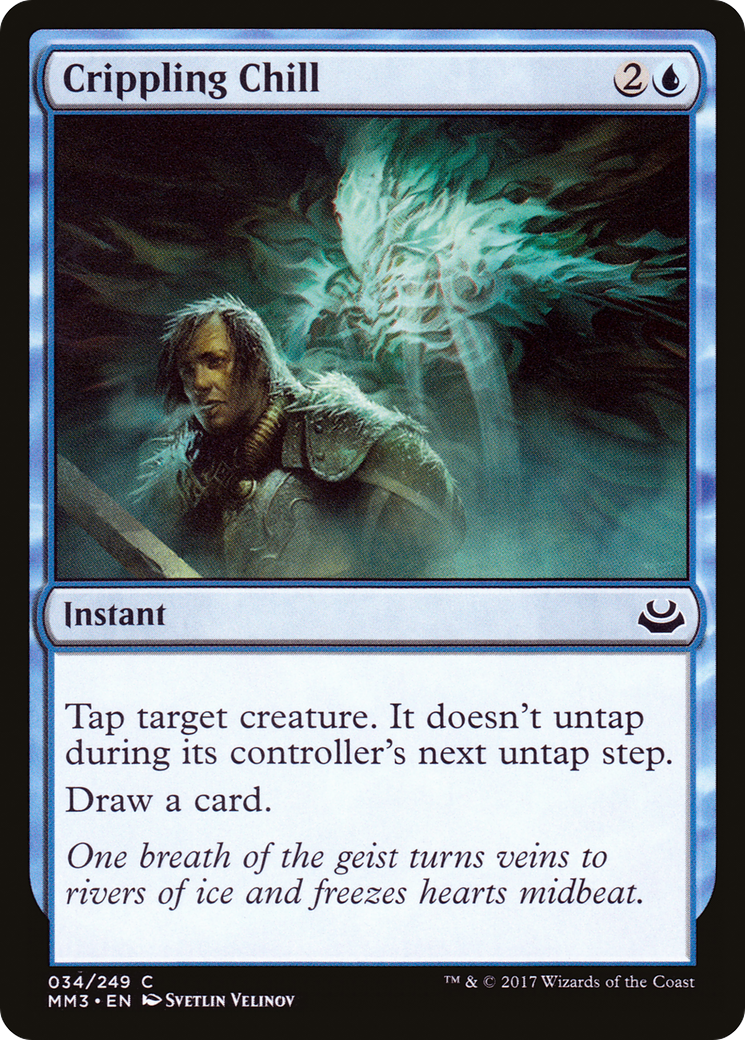 Crippling Chill (MM3-034) - Modern Masters 2017 Foil