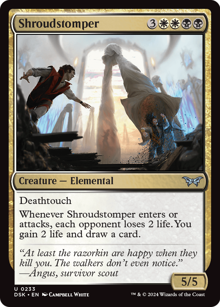 Shroudstomper (DSK-233) - Duskmourn: House of Horror Foil