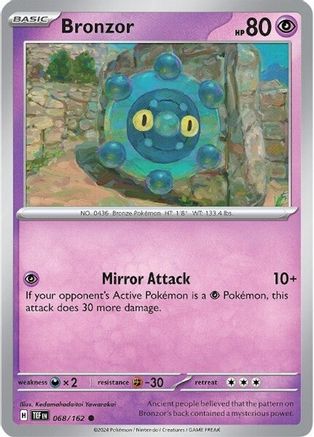 Bronzor 068/162  SV05 Temporal Forces - Common
