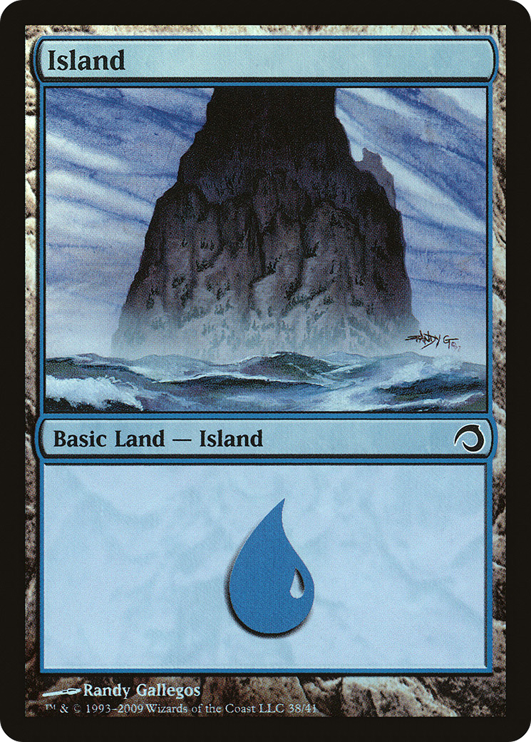 Island (38) (PDS-038) - Premium Deck Series: Slivers Foil