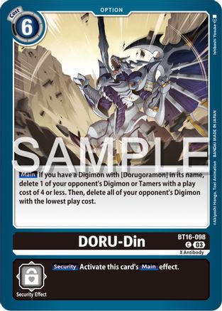DORU-Din (BT16-098) - Beginning Observer