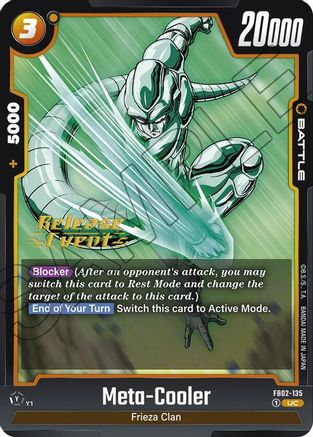 Meta-Cooler (FB02-135) - Blazing Aura Release Event Cards