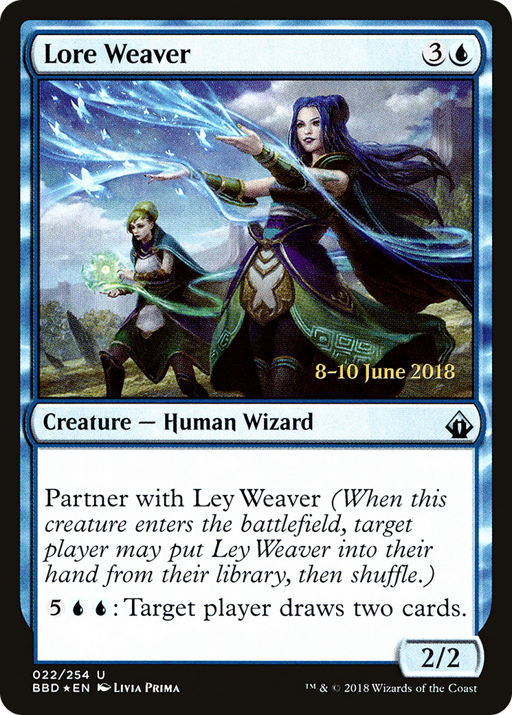 Lore Weaver (LARP-022) - Battlebond Promos Foil