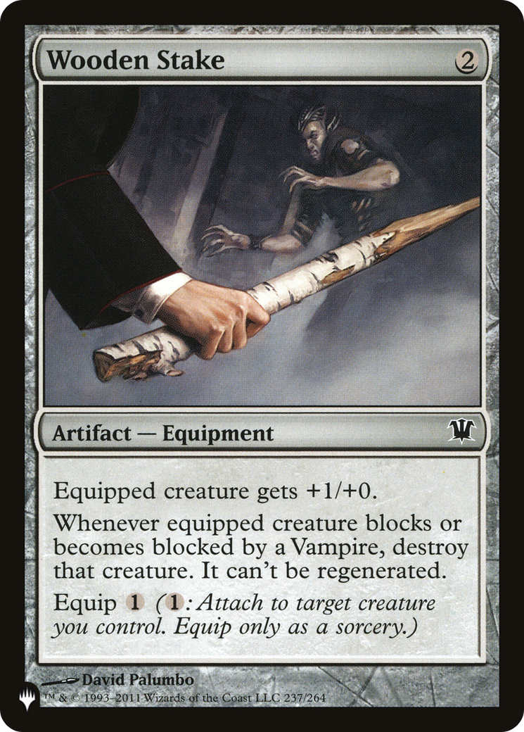 Wooden Stake (LIST-ISD-237) - The List