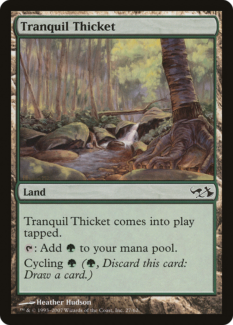Tranquil Thicket (EVG-027) - Duel Decks: Elves vs. Goblins
