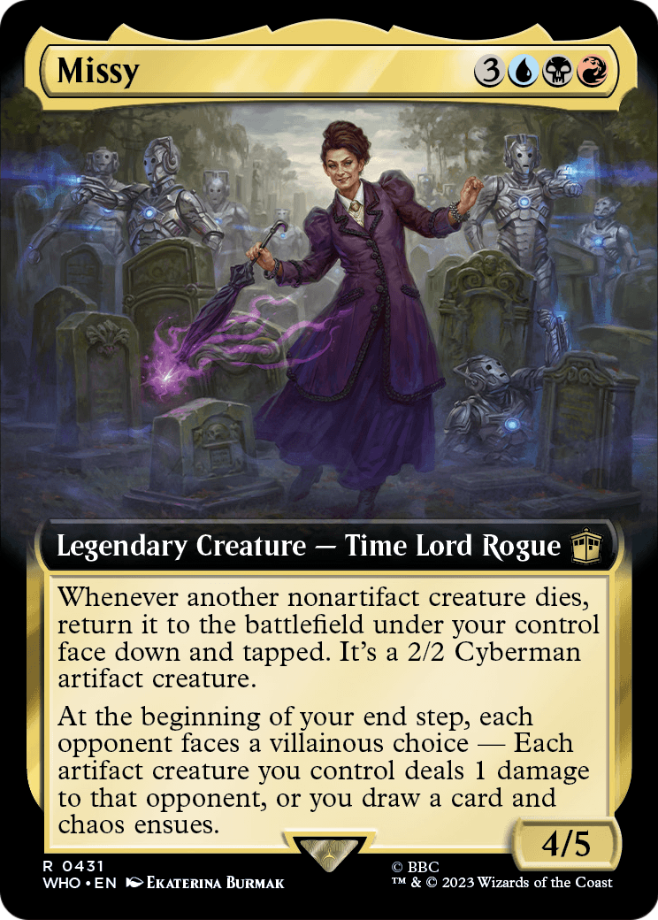 Missy (Extended Art) (WHO-431) - Doctor Who: (Extended Art)