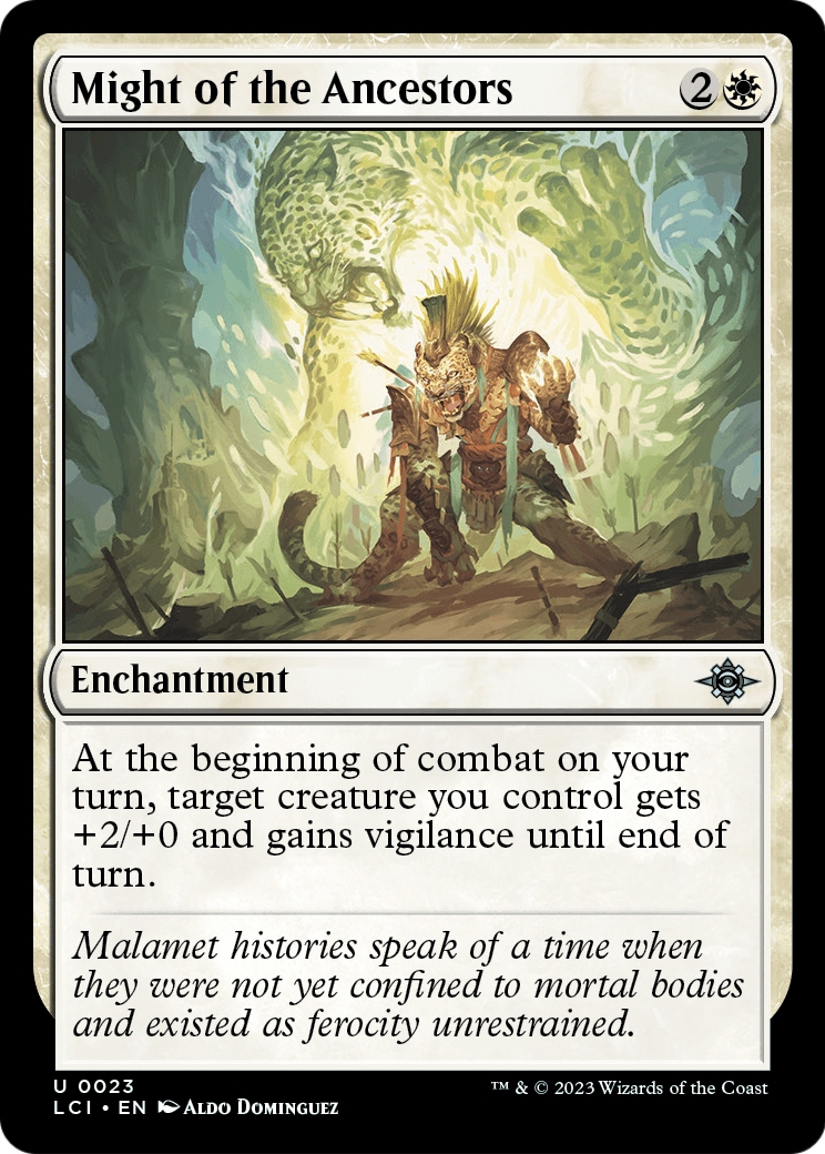 Might of the Ancestors (LCI-023) - The Lost Caverns of Ixalan